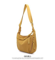Bolso cruzado minimalista de gran capacidad para mujer, bolso pequeño de hombro para estudiante, bolso de dumplings versátil, nuevo estilo - details 12