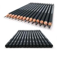 Lápiz de Dibujo Profesional 14Pcs Set HB 2H 4H B 2B 3B 4B 5B 6B 7B 8B 10B 12B 14B Arte de Graphito Pluma de Mano Papelería de Escuela - details 3