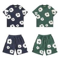 NOVEDAD DE VERANO 2025, conjunto de manga corta de Hip Hop, camiseta de marca a la moda, pantalones cortos - details 3