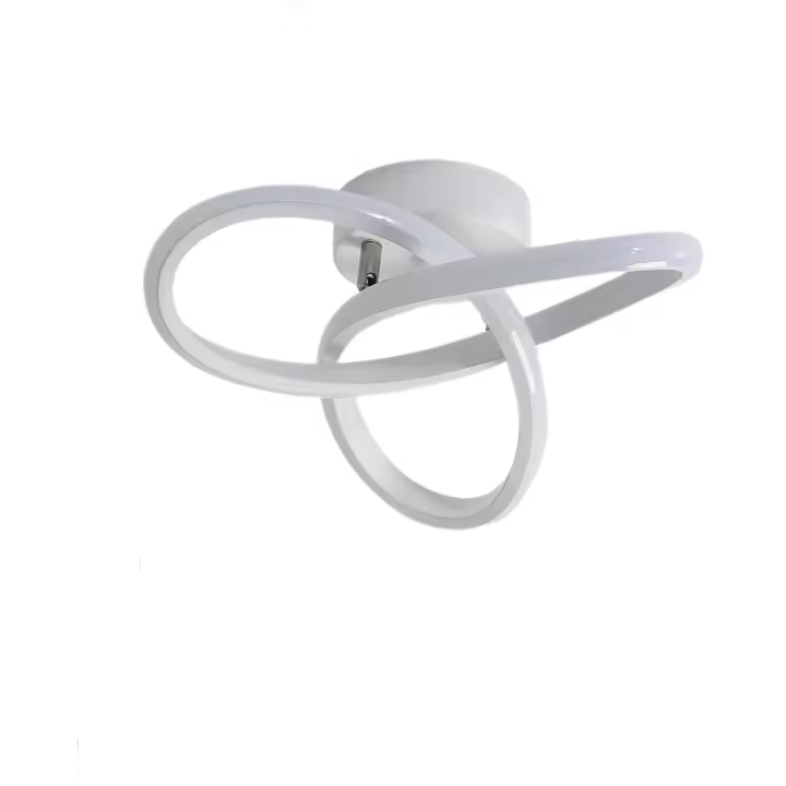 Goeco Luz de Techo LED Blanca 30W Aluminio Luz Blanca Cálida 3000K Iluminación Interior para Sala de Estar Montaje Directo - 1