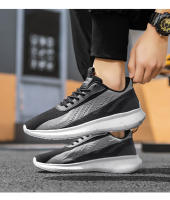 Zapatillas deportivas informales para hombre, calzado transpirable con plataforma que aumenta la altura - details 25