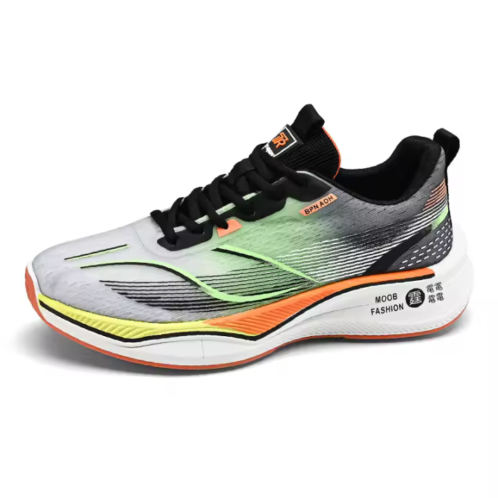 Calzado deportivo informal de lujo para hombre, transpirable, moderno, adecuado para correr y caminar. - 1