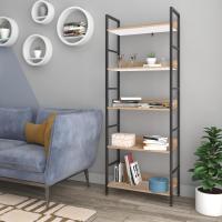 Estante de Metal Multifuncional para Almacenamiento y Organización Estante de Cocina con 5 Estantes de Metal + MDF 60x27,5x160CM - details 7