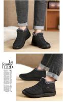 Botas de Nieve para Hombres Zapatos de Trabajo Impermeables con Forro de Piel - details 8