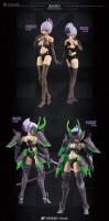 Modelo electrónico Original ATKGIRL serie TITANS Anime figura de acción ensamblaje juguetes coleccionables adornos de modelos regalos para niños - details 2