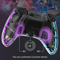 BLUEKAKA Mando inalámbrico Pro RGB para videojuegos, Compatible con Switch Lite, Switch OLED, Android, IOS, Windows, PC y móvil - details 5