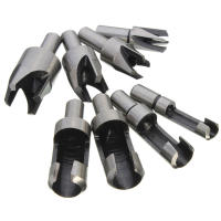 Brocas Forstner de acero al carbono juego de brocas de vástago redondo para carpintería trabajo en madera carpintero tapón de madera cortador de agujeros 6mm-16mm 4 Uds. - details 3