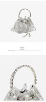 Bolso de Noche de Diamantes Lleno Bolso de Mano de Cristal Brillante para Mujeres - details 17