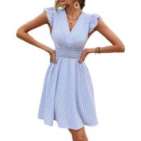 Vestido de verano de mujer de estilo rico, cómodo, multicolor, de tela colorida - details 1