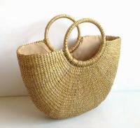 Ideas de nuevos productos, bolsos de mano para mujer, multifunción, ecológicos, tejidos de paja, a la moda, para playa y balneario - details 1