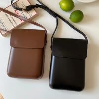 Bolso cruzado magnético de moda para mujeres Diseño vertical elegante Mini bolso de hombro de cuero PU Diseño minimalista para el teléfono - details 41