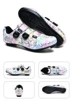 Women Cycling Shoes Road Self-Locking Bicycle Sports Shoes Men MTB Shoes SPD Flat-Bottomed Road Racing Cycling Sports Shoes - details 19