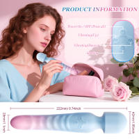 Potente vibrador consoladores varita para punto G vibrador mujeres estimulador de clítoris para mujeres masajeador vaginal juguetes sexuales para adultos para mujer - details 8