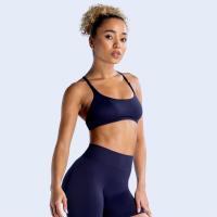 Sujetador deportivo de alto soporte para mujer, sujetador de ropa interior inalámbrico transpirable para Yoga y gimnasio - details 7