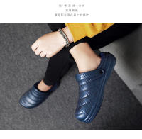 Zapatillas de casa para hombre y mujer, zuecos cálidos de alta calidad con forro de felpa, antideslizantes, para jardín, invierno, 2021 - details 10