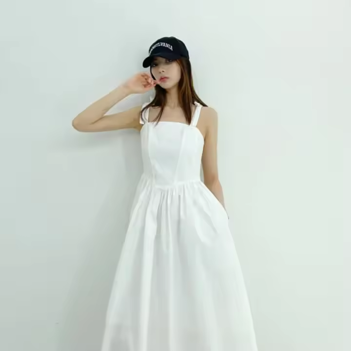 Vestidos Para Mujer Vestido De verano Vestidos largos Para Mujer Vestidos Vintage De Mujer Elegantes Vestido femenino Traf tienda oficial - 1