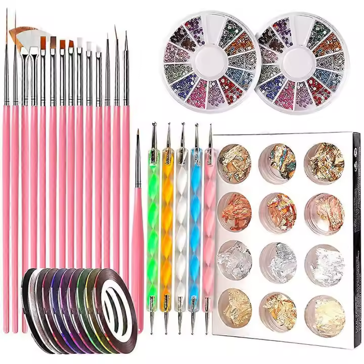 Conjuntos de decoración de uñas Suministros para uñas Kits de herramientas Herramientas de diseño de uñas - 1