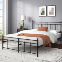 Cama 150x190 cm Altura 31cm con almacenamiento bajo la plataforma metal con cabecero - details 0