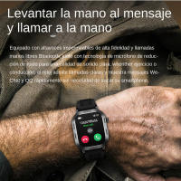 Reloj Inteligente Para Hombres Con llamadas Bluetooth, frecuencia cardíaca, respuesta de pasos - details 1