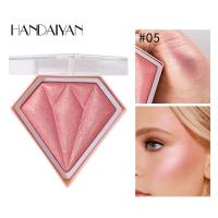 Paleta de iluminador facial de alto brillo, brillo de perlas, polvo horneado suave, resaltador brillante duradero - details 13