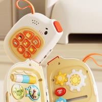 Juguete de actividades sensoriales 9 en 1, tablero ocupado Montessori, juego de simulación para bebé, teléfono, música, interruptor simulado, juguetes educativos multifunción - details 8