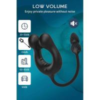 Empaque privado Sexy Wireless APP Ring Vibrador Juguete Sexual Para Hombres Pareja Anal Butt Plug Masajeador de Próstata Masculino Estimulador de Clítoris Suministros para Adultos - details 19