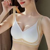 Sujetador Inalámbrico De Push-up Para Mujer Soporte Suave Ajustable Antigravedad Sin Costuras Levantador De Pecho Bra De Nylon Diverso Tamaños Colores - details 22