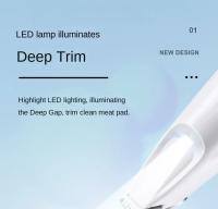 Electric Dog Cat Hair Clippers Ear Eyes Paw Hair Cutter Trimmer USB Charging Pet Grooming Supplies with Scissor - details 4