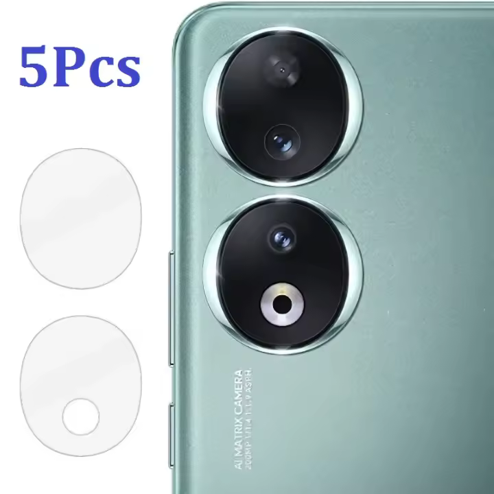Protector de Lente de Cámara de Vidrio Suave 5Pcs para Honor 90 Accesorios de Electrónica - 1