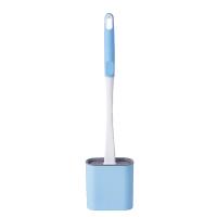 Cepillo De Limpieza De Inodoro De Silicona Con Soporte Cabeza Plana Y Pincel Suave Flexible Para Baño Y Cocina Accesorios Ecológicos Para El Hogar - details 2