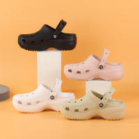 Zuecos de playa de verano para exteriores, unisex, sencillos, versátiles, transpirables, antideslizantes, resistentes al desgaste, sandalias de suela gruesa - details 0