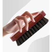 Cepillo de limpieza de cuero de crin de caballo suave, herramienta para detalles del Interior del coche, limpieza y lavado. - details 3