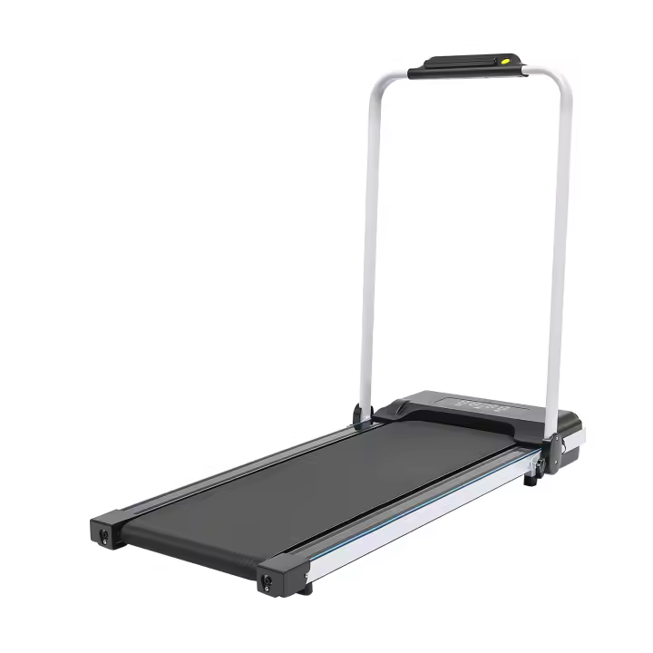 Cinta de correr eléctrica plegable 2 en 1, almohadilla para caminar debajo del escritorio, portátil para el hogar y la Oficina, 58x122x110cm/22,83x48,03x43,3 pulgadas para correr, caminar en brisk o caminar lento - 1