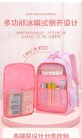 Mochilas escolares para niños y niñas, mochila escolar de gran capacidad, bolsa de arcoíris para libros, regalo para niños - details 2