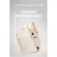 Mochila de viaje impermeable para armario de avión con compartimento para zapatos transpirable y espacioso - details 0