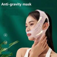 Mascarilla doble, cubrefacial, venta facial, banda de elevación, mascarilla adelgazante para papada LBHL02 - details 1