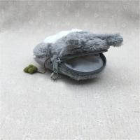 Monedero de gato bonito de Anime, cartera pequeña de felpa suave con cremallera para niños, adolescentes, niñas y mujeres, Cables de datos Kawaii, bolsa para auriculares, bolsa para llaves - details 3