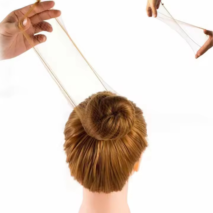 Redecilla el pelo, paquete de 20 moños invisibles para mujeres y bailarinas - 1