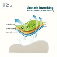 1 almohada de espuma viscoelástica para dormir, almohada ergonómica cervical con contorno, almohada de apoyo para el cuello - details 7