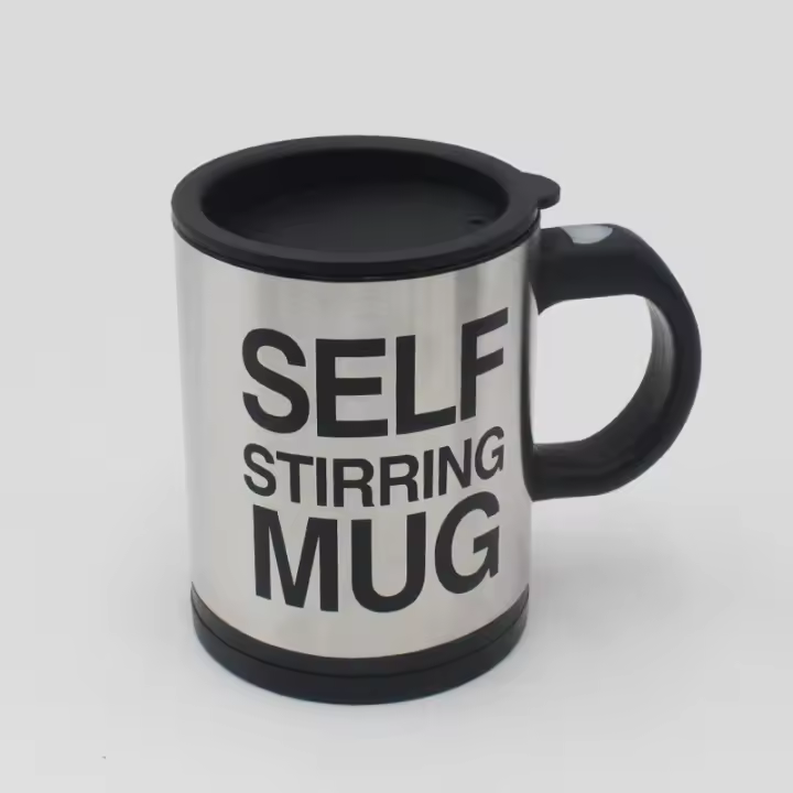 Taza agitadora de café eléctrica, taza de café automática, taza de café con leche agitadora automática, taza agitadora perezosa, taza magnética - 1