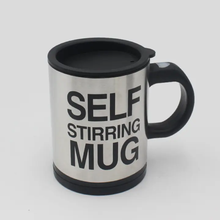 Taza agitadora de café eléctrica, taza de café automática, taza de café con leche agitadora automática, taza agitadora perezosa, taza magnética - 1