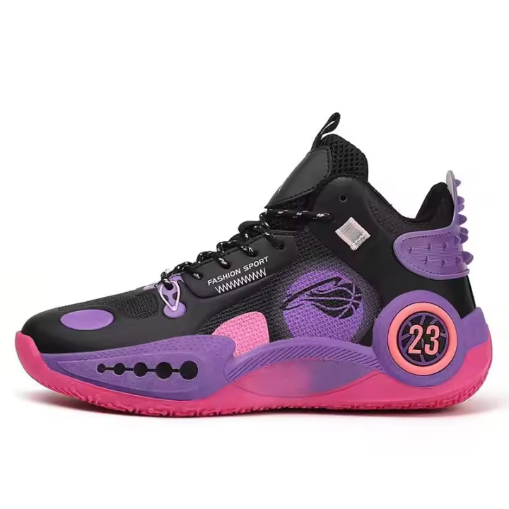 Nueva marca de zapatillas de baloncesto de entrenamiento, soporte de arco para caminar con diseño especial, calzado deportivo para niños de alta calidad - 1