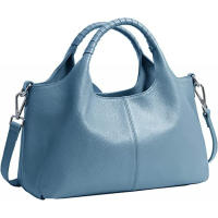 Nuevo bolso Casual de gran capacidad para mujer, bolso de hombro cruzado de cuero suave sencillo que combina con todo - details 4