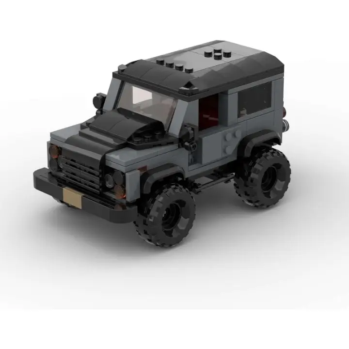 Bloques de construcción de automóviles de juguete, basados en un juego de construcción de juguetes con ajuste cruzado todoterreno, hacer un gran regalo de ladrillos de construcción para niños y adultos-329PCS - 1