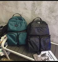 4 colores ocio Simple ligero Nylon impermeable resistente al desgaste estudiante pareja mochila hombres mochila bolso para mujer - details 2