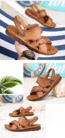 Sandalias de Verano para Hombres Zapatos de Playa de Cuero Genuino Suela de Cuero Suave - details 5