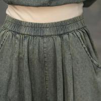 Conjunto Casual de Verano Oversize Tops con Capucha Pantalones Holgados Elásticos Estilo Vintage - details 9