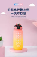 Mini taza de 600 ml fácil de manejar, boca recta, tapa elástica, taza espacial, taza de agua de plástico deportiva, taza de agua para exteriores. - details 6
