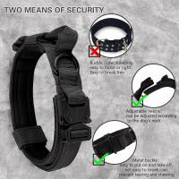 Estable Militar Medio y Perros, Entrenamiento Táctico Correa para Caminar Mascotas para Perros Collar para Perros Grandes - details 3