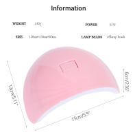 Secador de Gel UV LED 54W Profesional Herramienta de Manicura para Salón Belleza - details 2